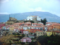 Montecalvo - panorama centro storico 